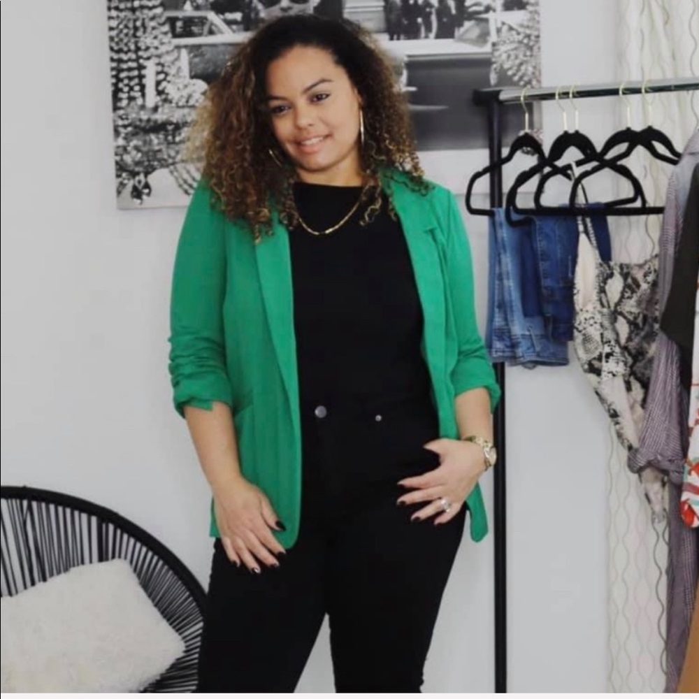 Green blazer - Picture 3 of 3